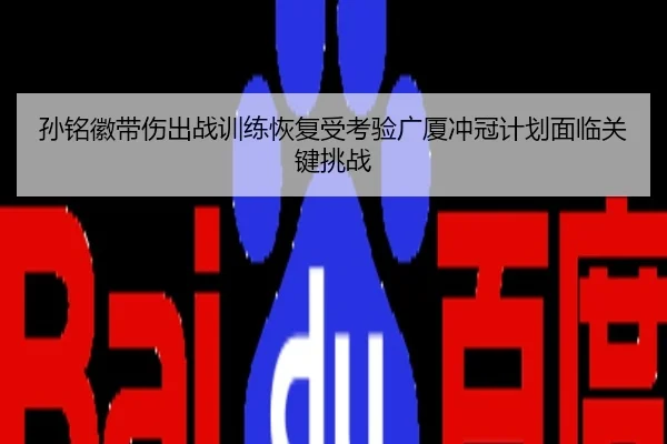 孙铭徽带伤出战训练恢复受考验广厦冲冠计划面临关键挑战